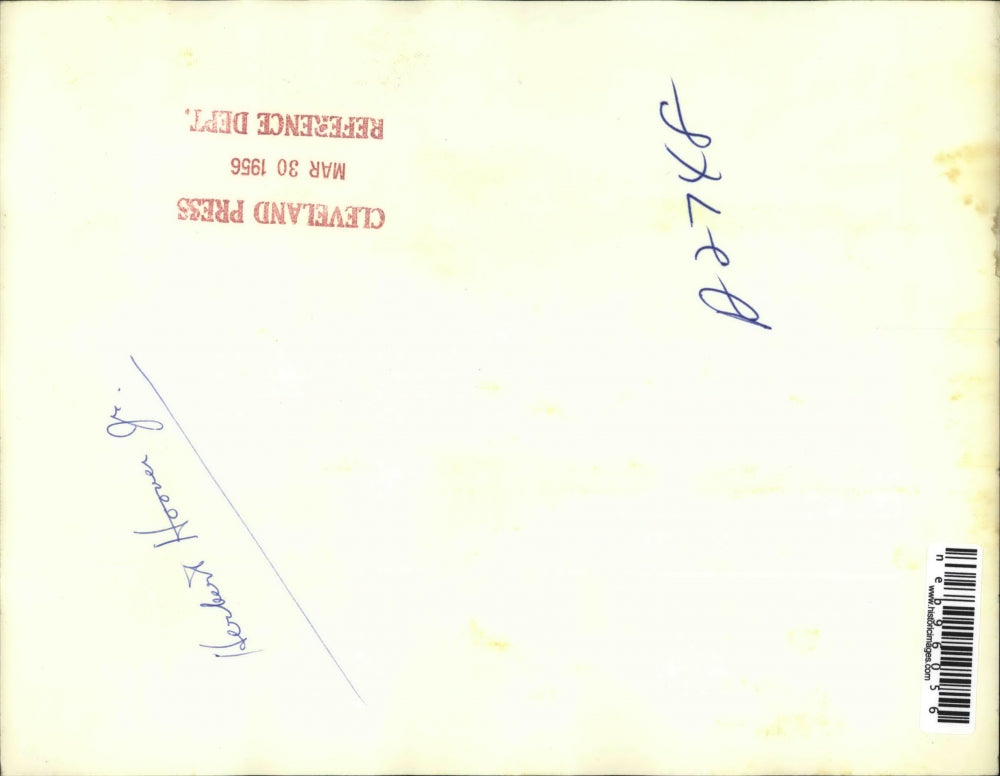 1956 Press Photo D.C. Senate subcommittee, Undersec of State H Hoover Jr,