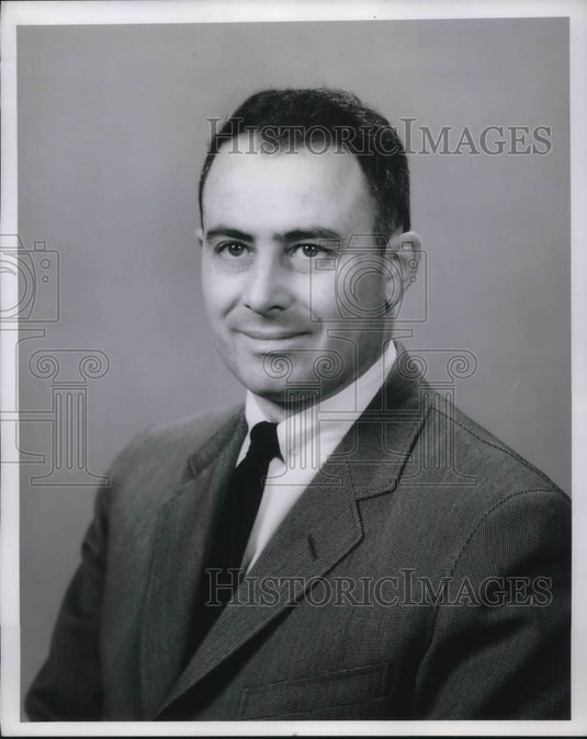 1961 Press Photo Baker Laboratories Asst Sales Manager John F Sullivan