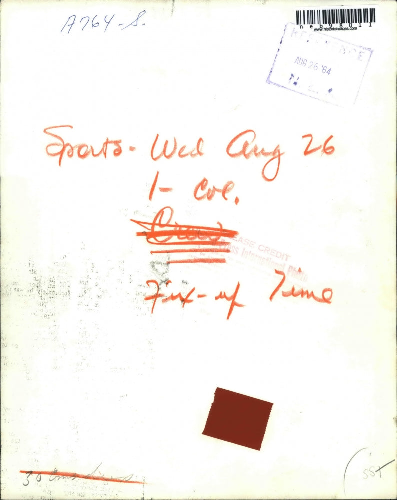 1964 Press Photo Newport RI Soverign