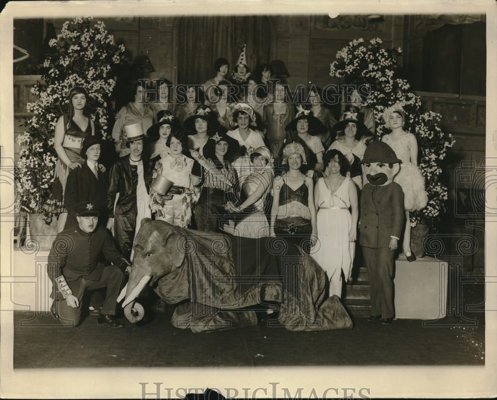1927 Press Photo St. patrick day Celebration