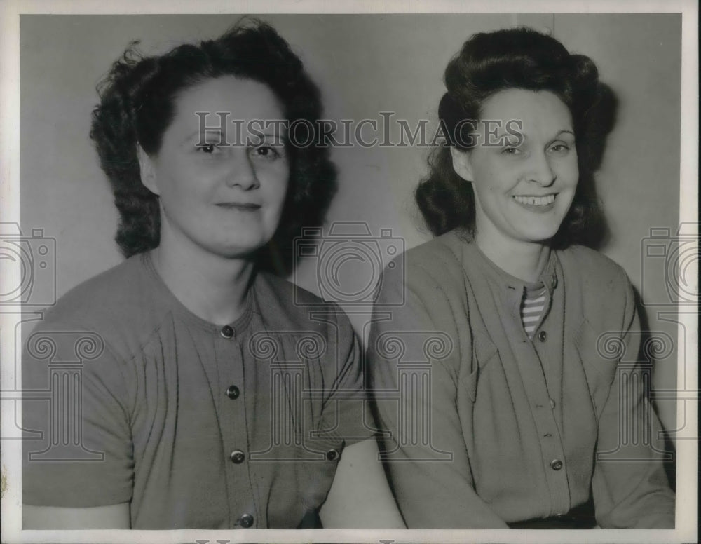 1947 Press Photo San Francisco, Leona Marklun,Dot Osborn, safecrackers charged- Historic Images