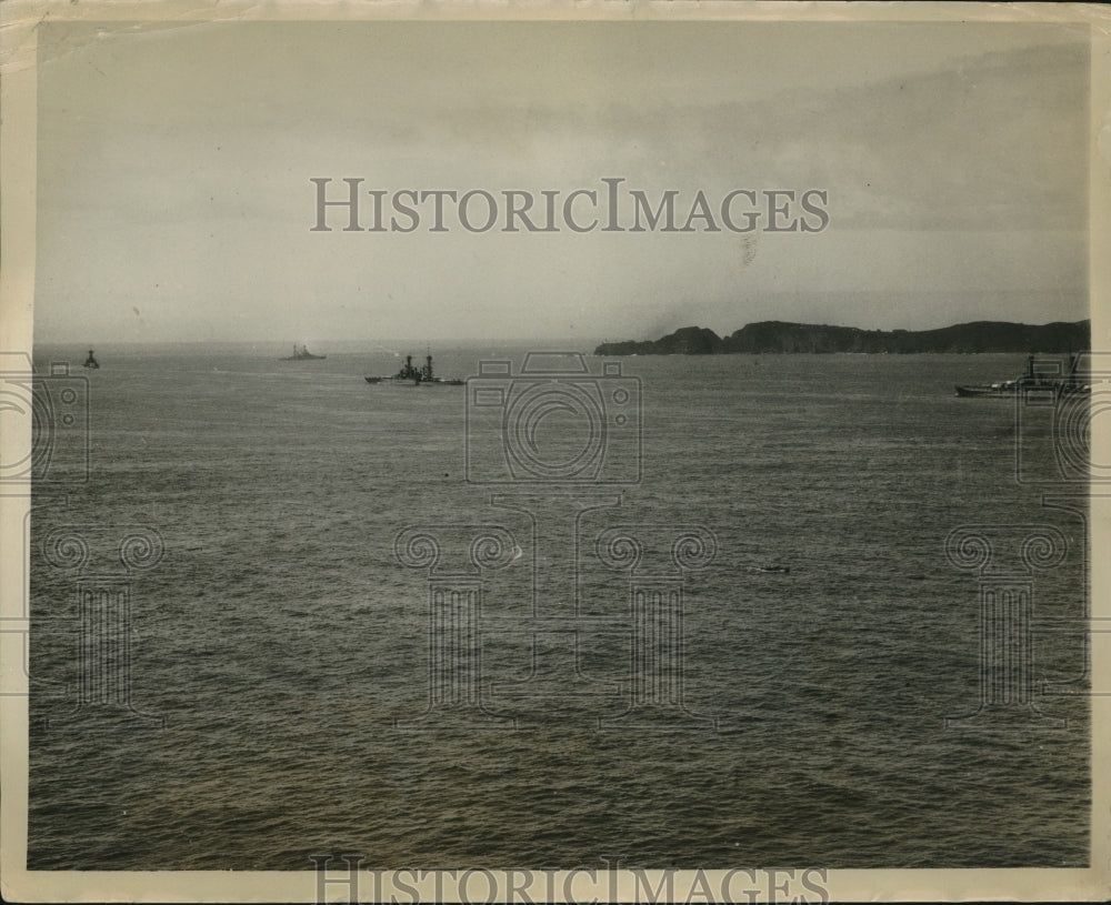 1925 Press Photo The US Navy&#39;s Pacic Fleet - nec03179- Historic Images