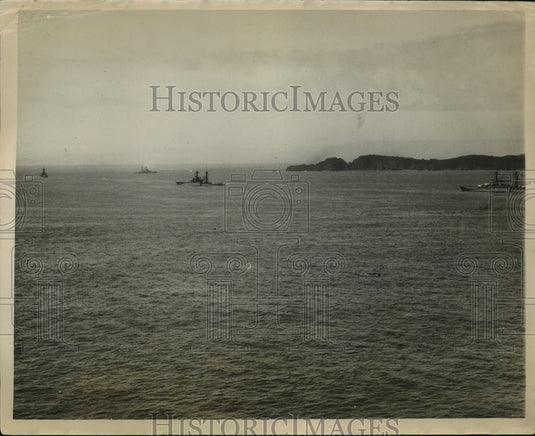 1925 Press Photo The US Navy's Pacic Fleet - nec03179- Historic Images