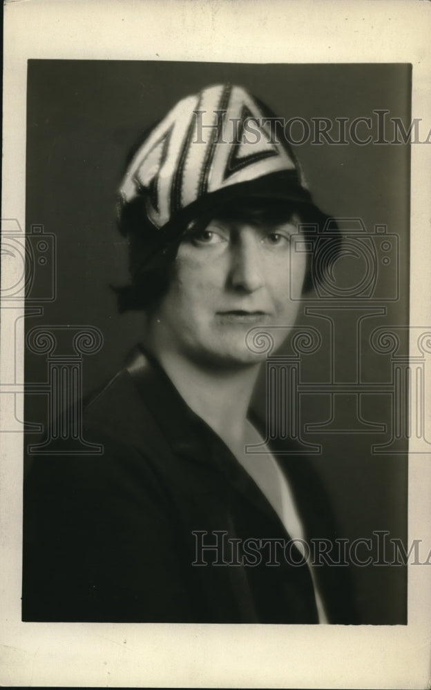 1937 Press Photo Mrs. H.J. Mahrer Portrait- Historic Images