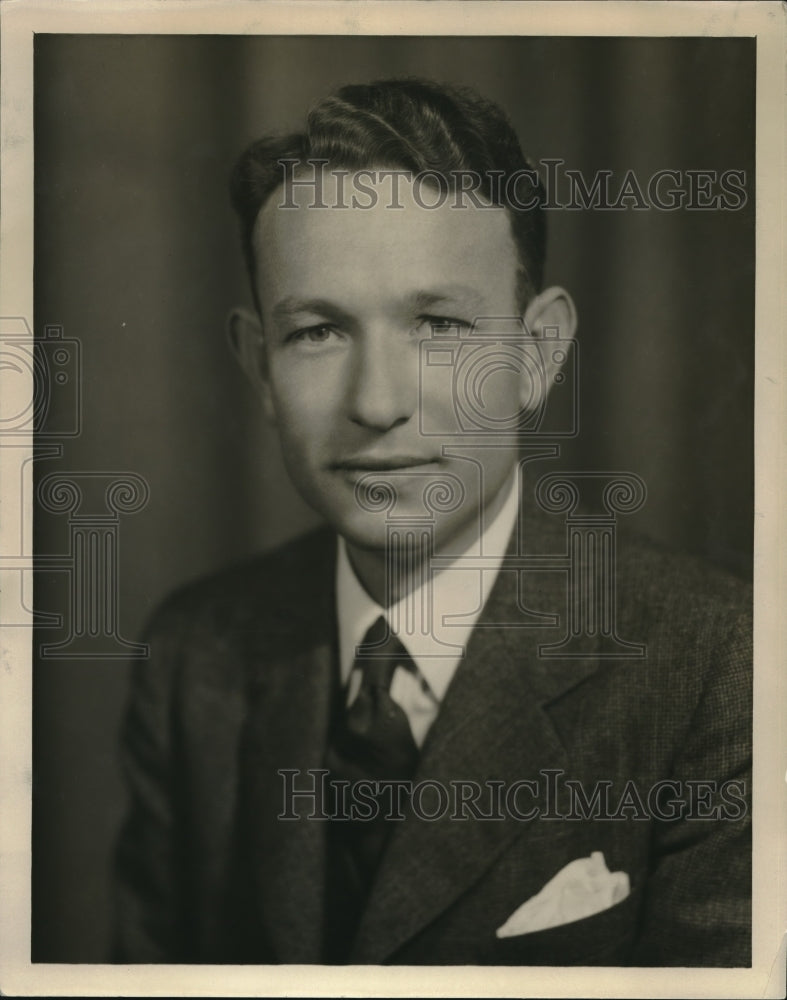 1929 Press Photo Harold Dana, baritone singer to perform- Historic Images