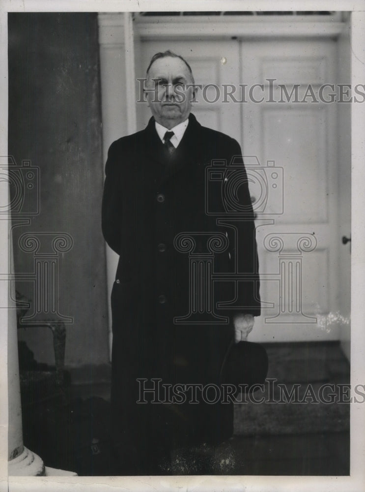 1933 Press Photo Sec of Commerce in D.C., Daniel Roper of S.C. - nec05794