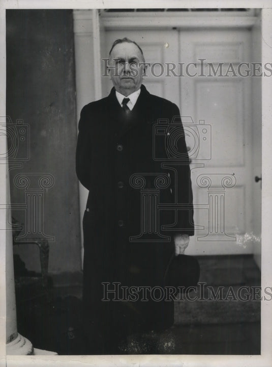 1933 Press Photo Sec of Commerce in D.C., Daniel Roper of S.C. - nec05794