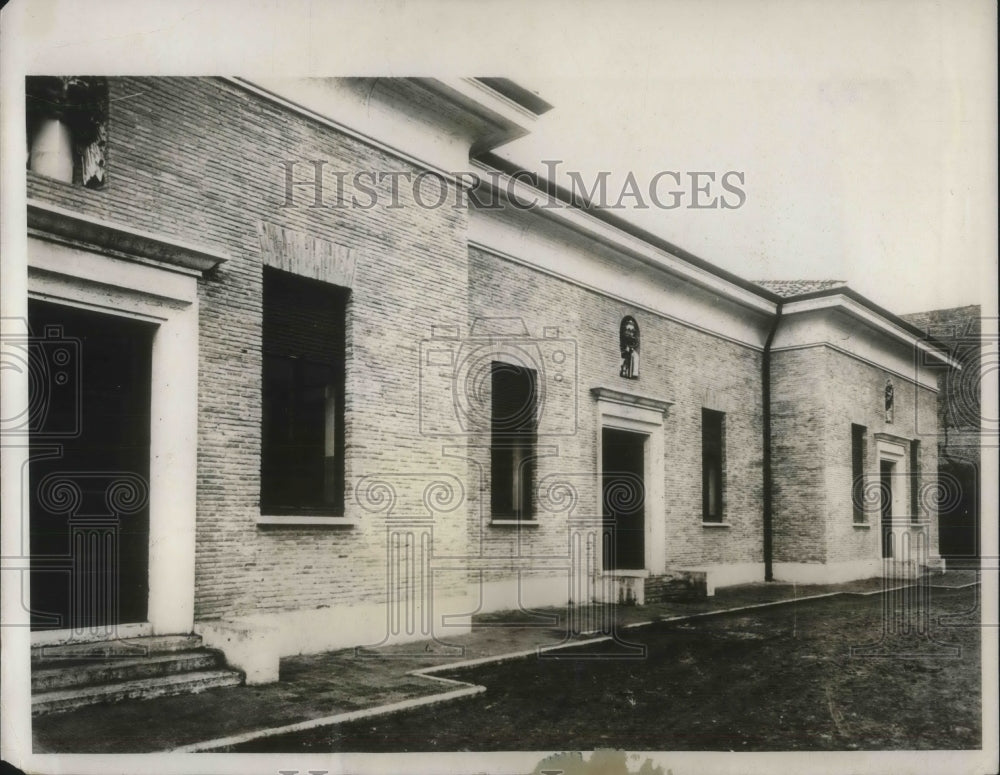 1931 Press Photo Papal Radio Station - nec06043