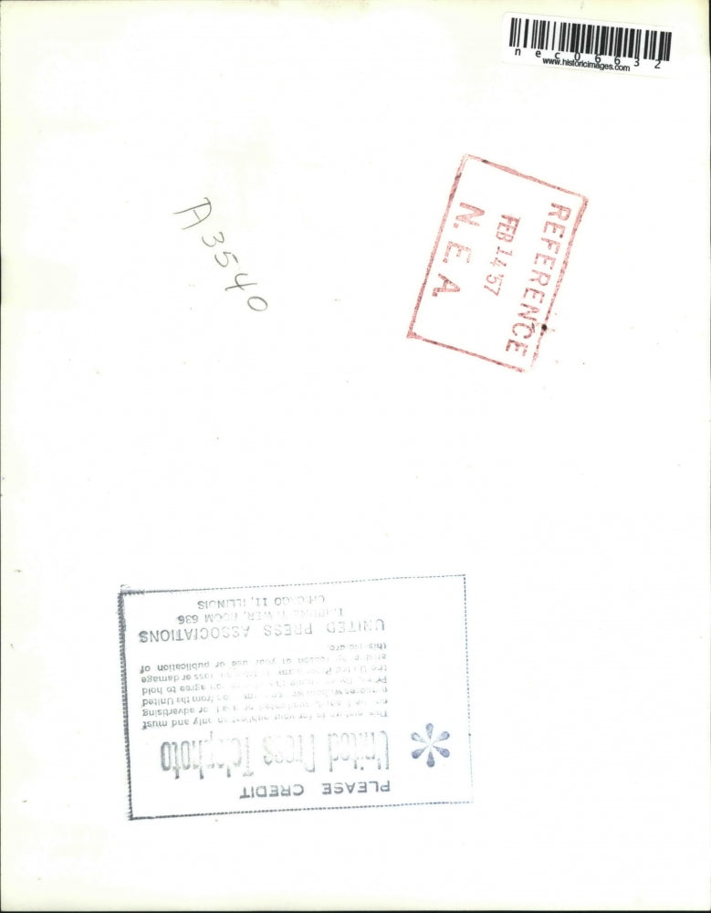 1957 Press Photo Fire at Laco-McMullen Roofing Co. in Erie, PA - nec06632