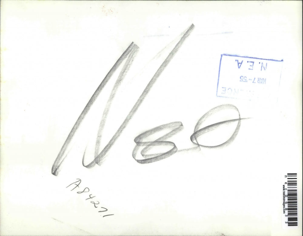 1955 Press Photo Reporters gather for President Eisenhower press conference.