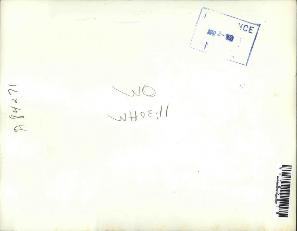 1917 Press Photo President Eisenhower at a press conference at the White House.