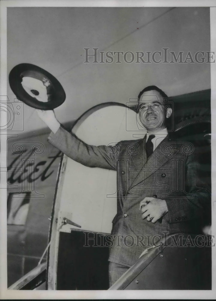 1939 Press Photo Miami, Fla. Stephen Chadwick, American legion Natl Cmdr- Historic Images