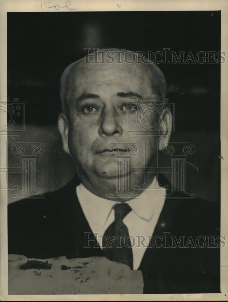 1933 Press Photo L.W. Baldwin, Railroad president - nec07735