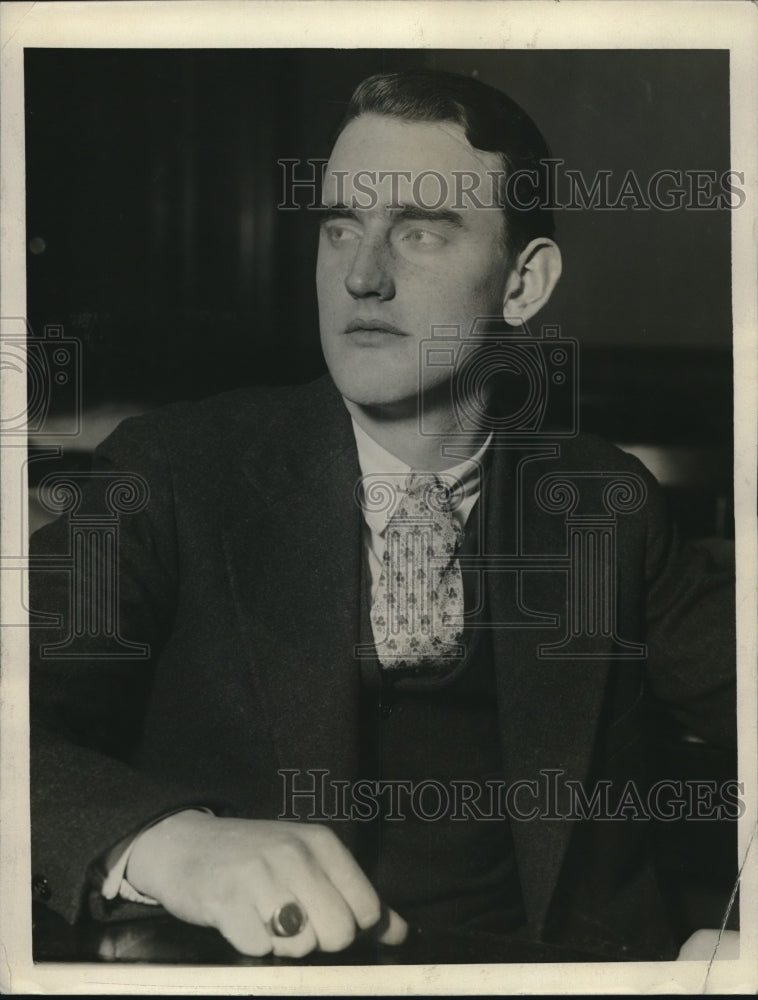 1927 Press Photo William McCulloch charged in attack on Sally Whitcomb- Historic Images