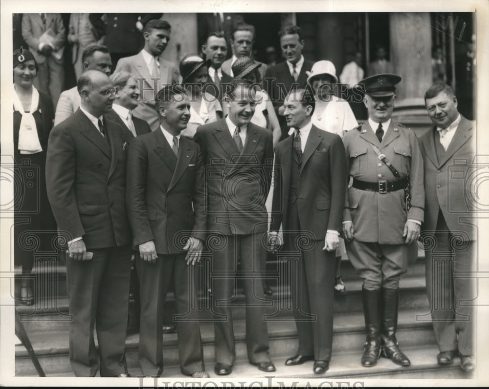 1932 Press Photo NYC Mayor Jimmy Walker - Historic Images