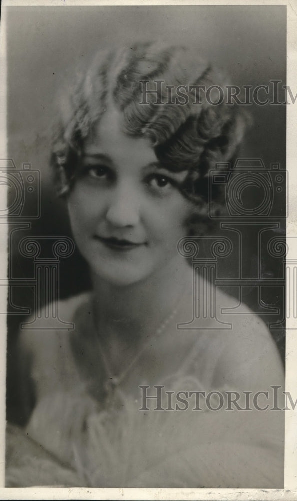 1929 Press Photo Beryl Jones Queen of May at Duke University - Historic Images