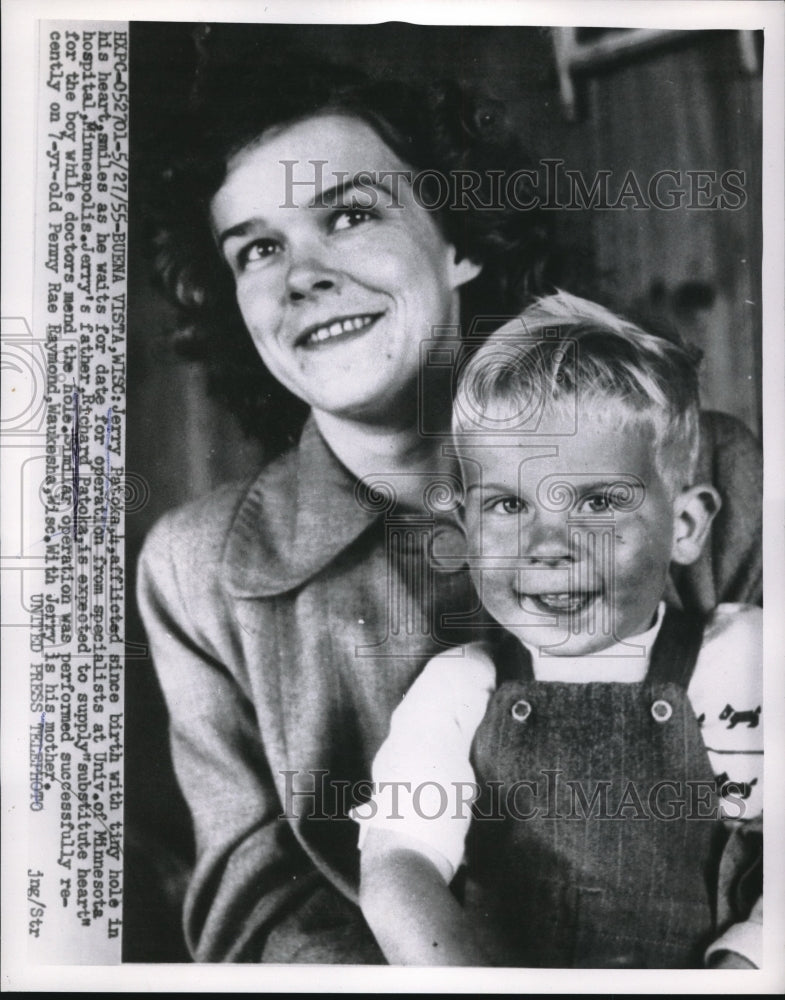 1955 Press Photo JErry Patoka, Richard Patoka - nec10287