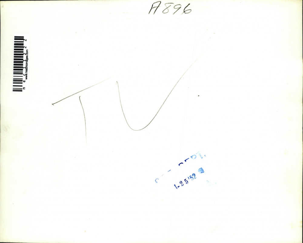 1952 Press Photo Sheriff Frank Biaggne & Mayor Cartwright Being Released Jail