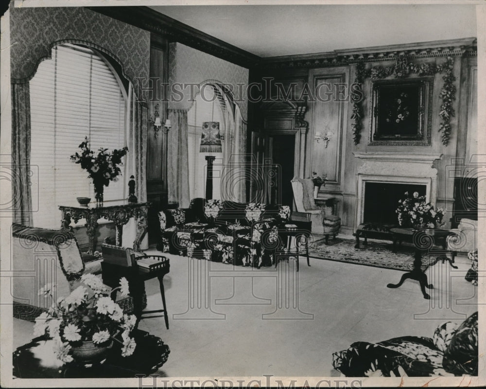 Press Photo Living room interior