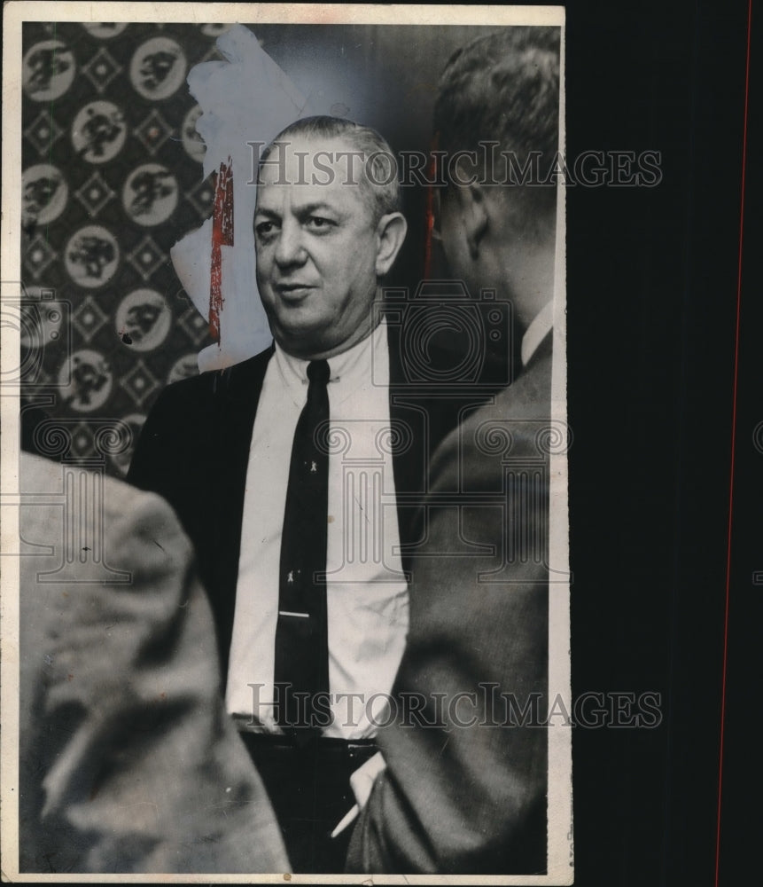1962 Press Photo Baseball Cleveland Indian General Manager Gabe Paul- Historic Images