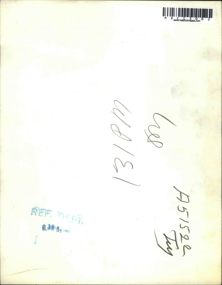 1951 Press Photo John Burton Of NY Port Authority Commits $800,000,000