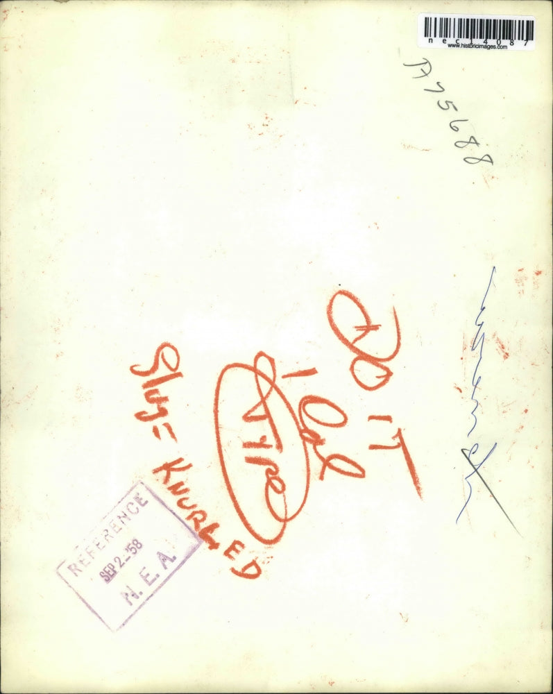 1958 Press Photo Adjustable Wrench