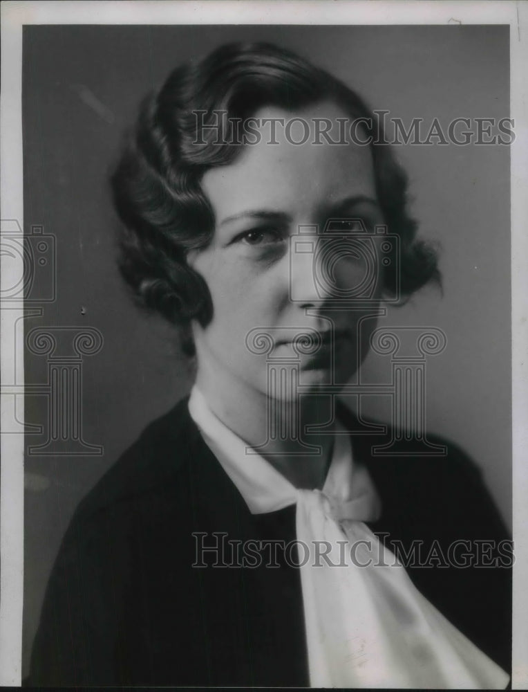 1934 Press Photo DOROTHY CLARKOH. DENTAL HYGENTIST