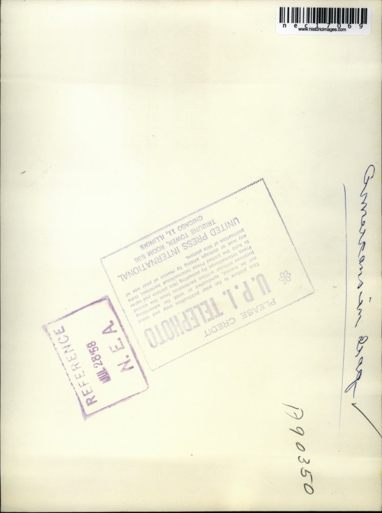 1948 Press Photo Americans Evacuated from Rome Airport