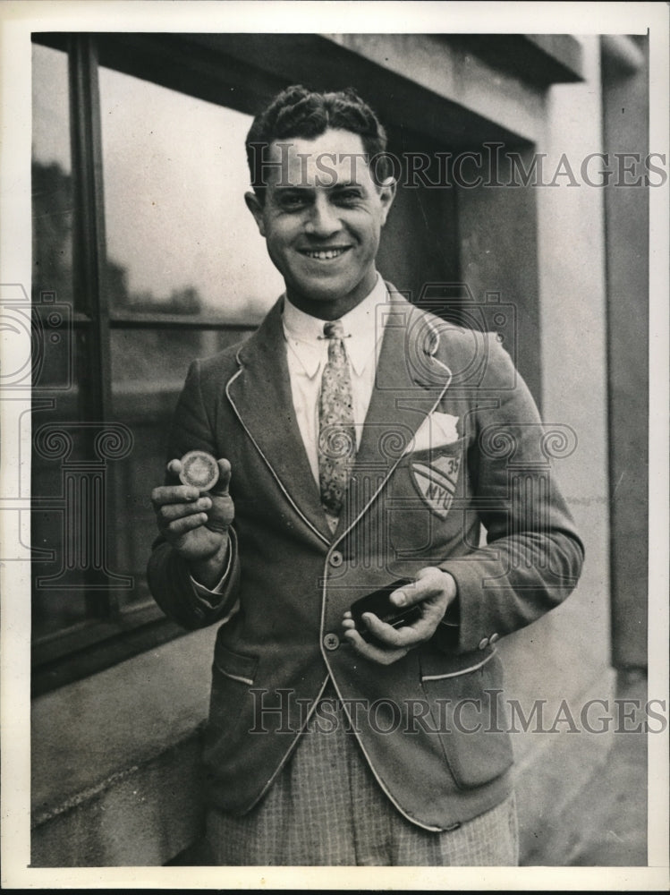 1936 Press Photo Maurice Sholtzow Anatomy Medal Winner At London Surgeon College