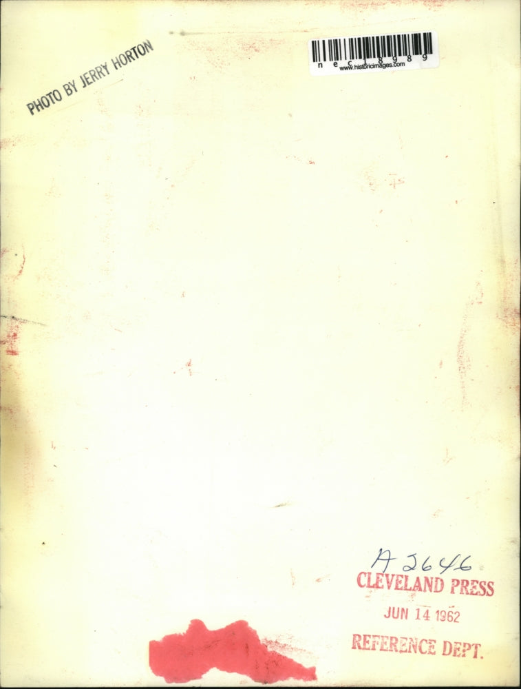 1962 Press Photo Wallpapered Bathroom Vanity With Cabinets And Lights