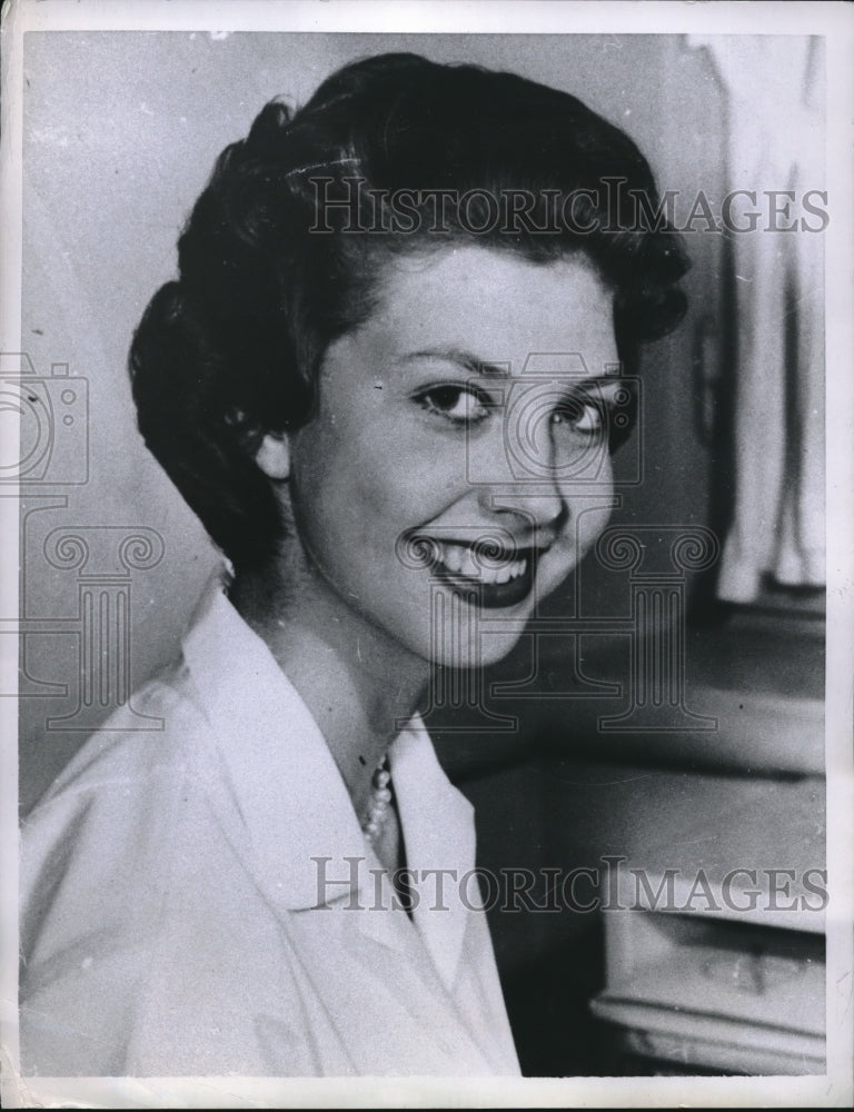 1958 Press Photo Princess Desiree of Sweden- Historic Images