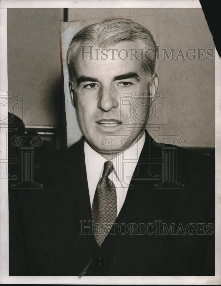 1938 Press Photo Edward Stettinius chairman of the Board of US STEEL
