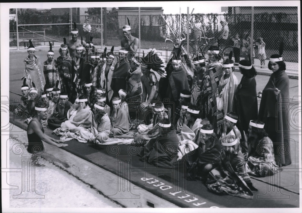 1962 Press Photo Ferguson Swim Festival - Historic Images