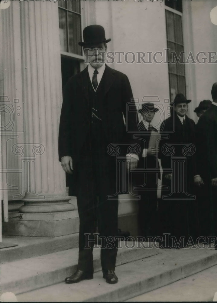 1921 Press Photo Secretary Of State Charles Evan Hughes At White House