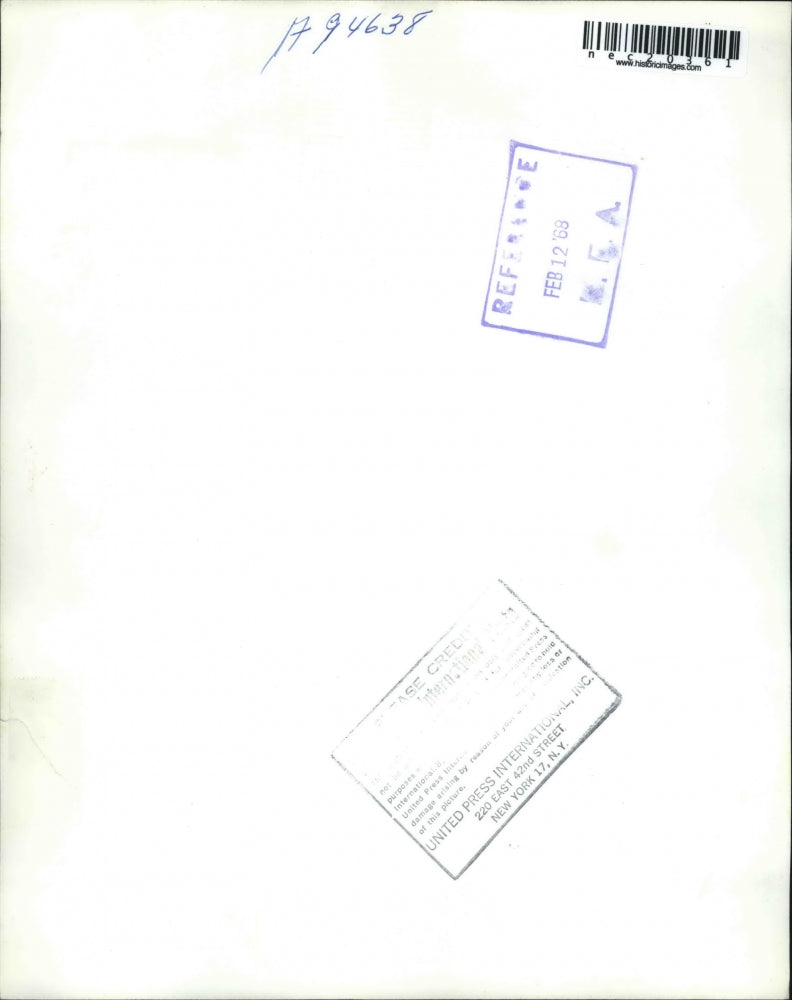 1968 Press Photo Jeanne Cook Husband Sentence to Prison for Trying to Kill Her