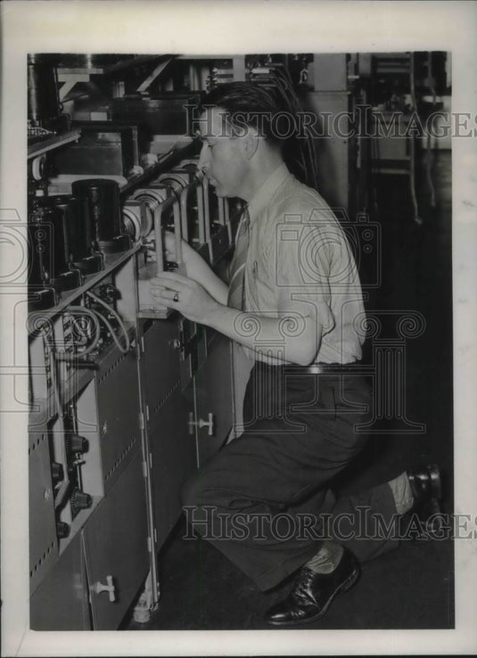 1941 Press Photo Washington Airport Site of Nationwide Network Linking 175 Airpo