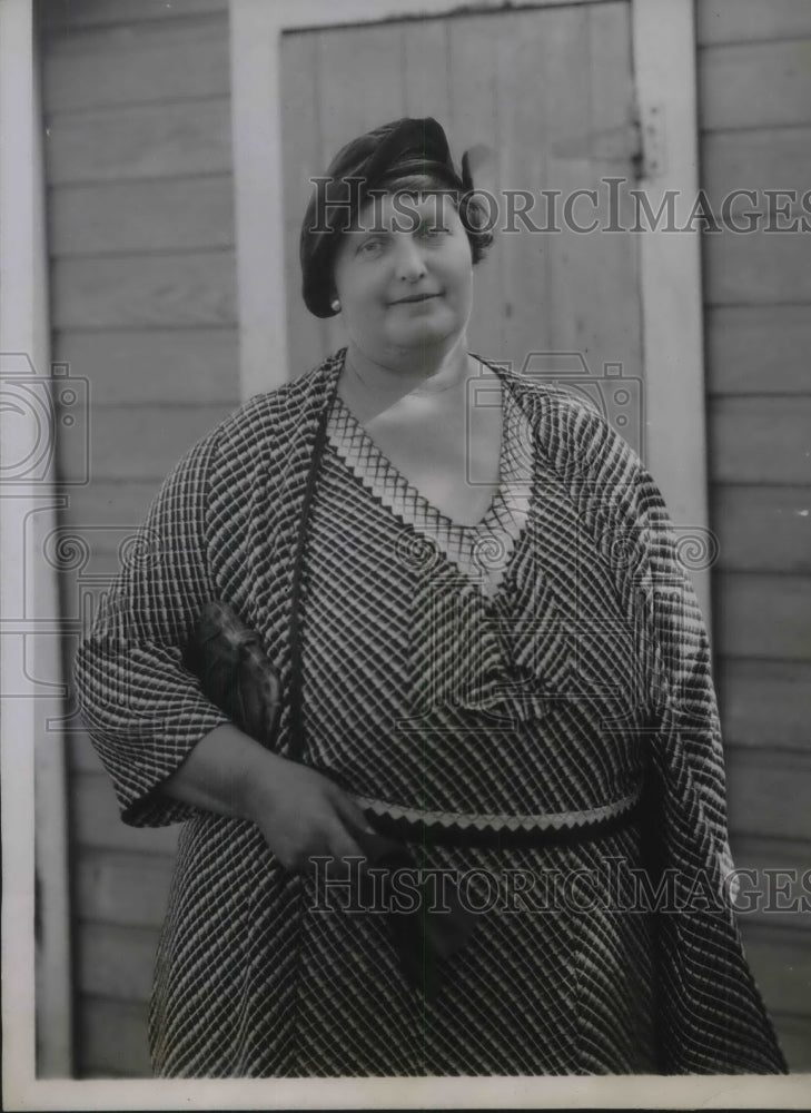 1935 Press Photo Soprano Mrs. Edward Fett, Opera Singer