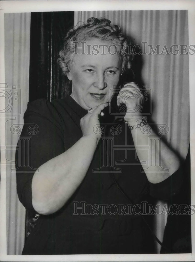 1940 Press Photo Mrs Lenore Underwood, Pres Women's Supreme Council B'nai B'rith- Historic Images