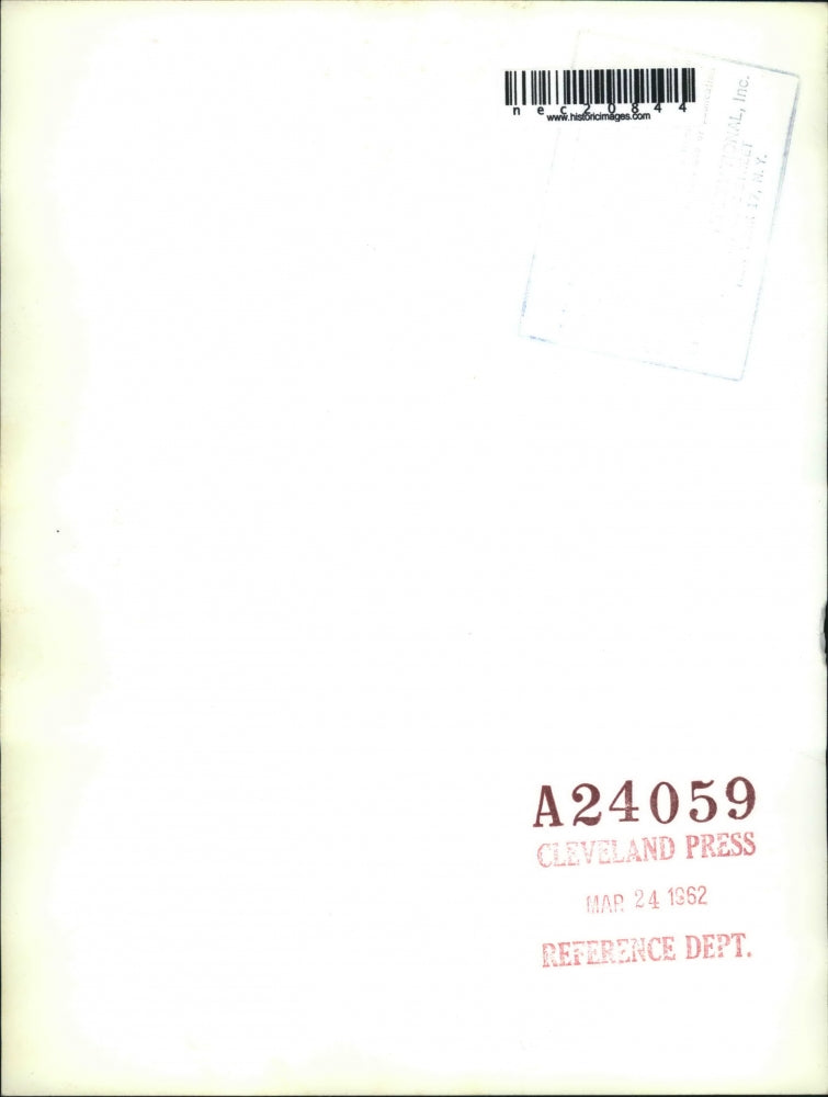 1962 Press Photo Alfred Smith Runs Lathe for U. S. Army in Washington, DC