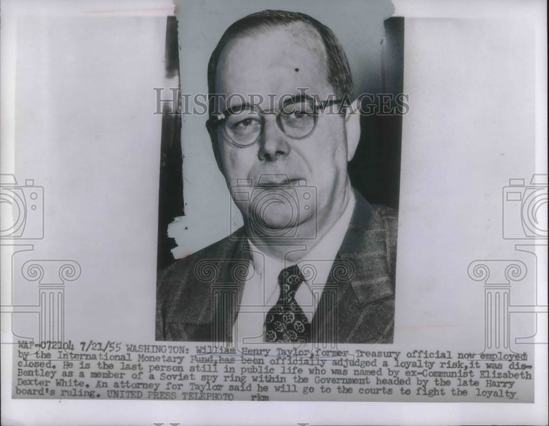 Load image into Gallery viewer, 1952 Press Photo William Henry Taylor Treasury International Monetary Fund
