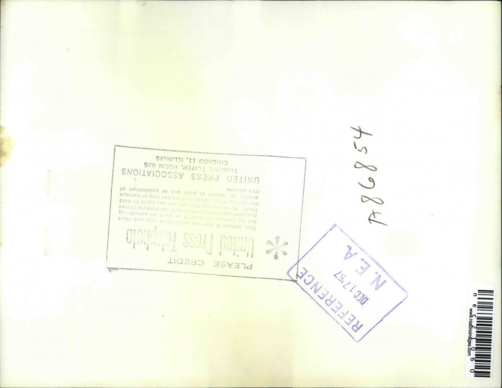 1957 Press Photo Washington D.C. Doctor Fritz Redl Louis Casselus