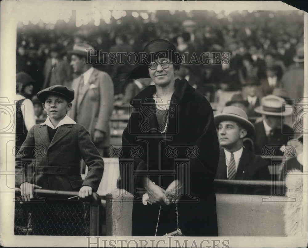1924 Press Photo Mother of Bucky Harris