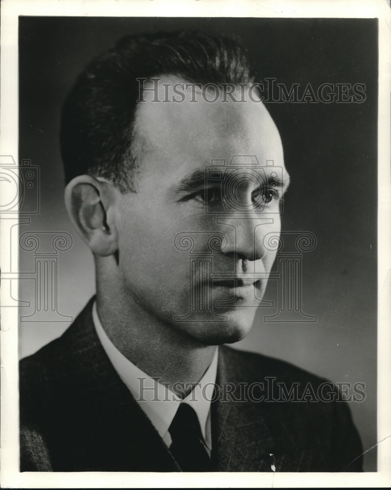 1937 Press Photo EB Newill Assistant General Manager Frigidaire GM Corporation