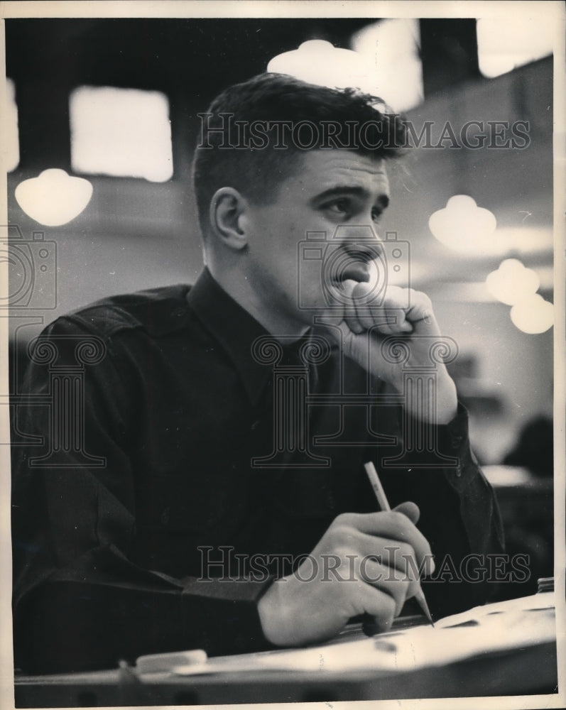 1948 Press Photo West Point Cadet Jack Sites of Gladstone Virginia