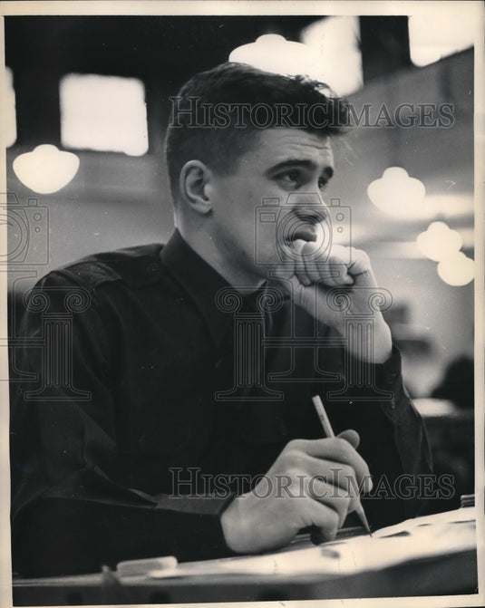 1948 Press Photo West Point Cadet Jack Sites of Gladstone Virginia
