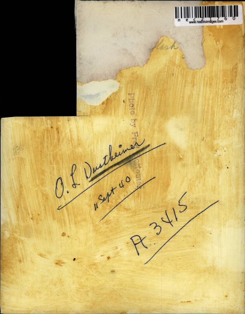 1940 Press Photo O. L. Dustheimer