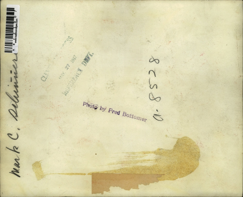 1947 Press Photo Mark C Sclinner