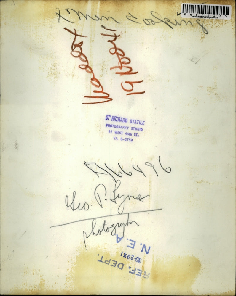 1941 Press Photo Men Cooking Geo P. Lyns