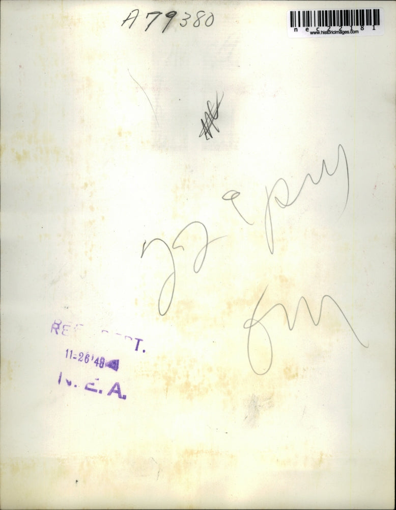 1948 Press Photo Isabel Lennon Divorced Wife Of Sports Announcer Jimmy Lennon