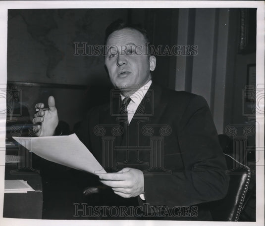 1948 Press Photo Correspondant George Weller of the Chicago Daily News- Historic Images